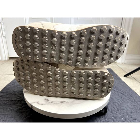 Goodfellow & Co Men's Chester Retro Cream Sneakers Tennis Casual SZ 13:NWT - Picture 7 of 10